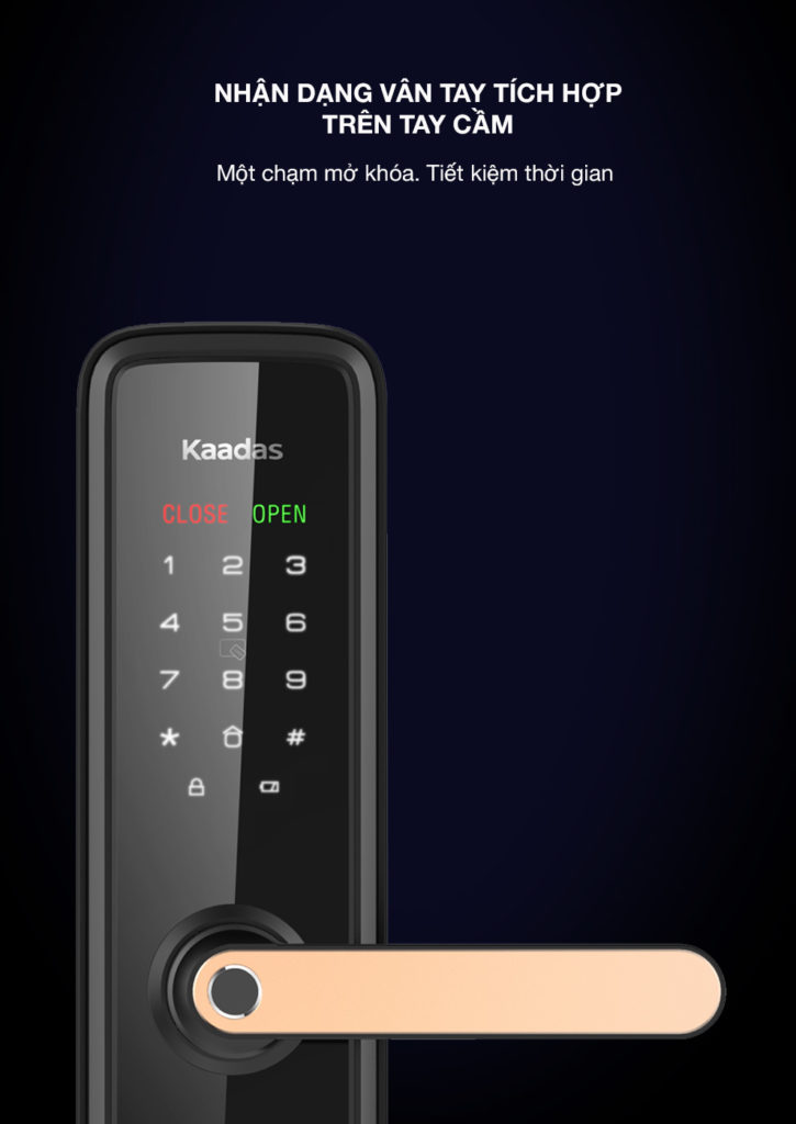 khóa vân tay kaadas L7-4